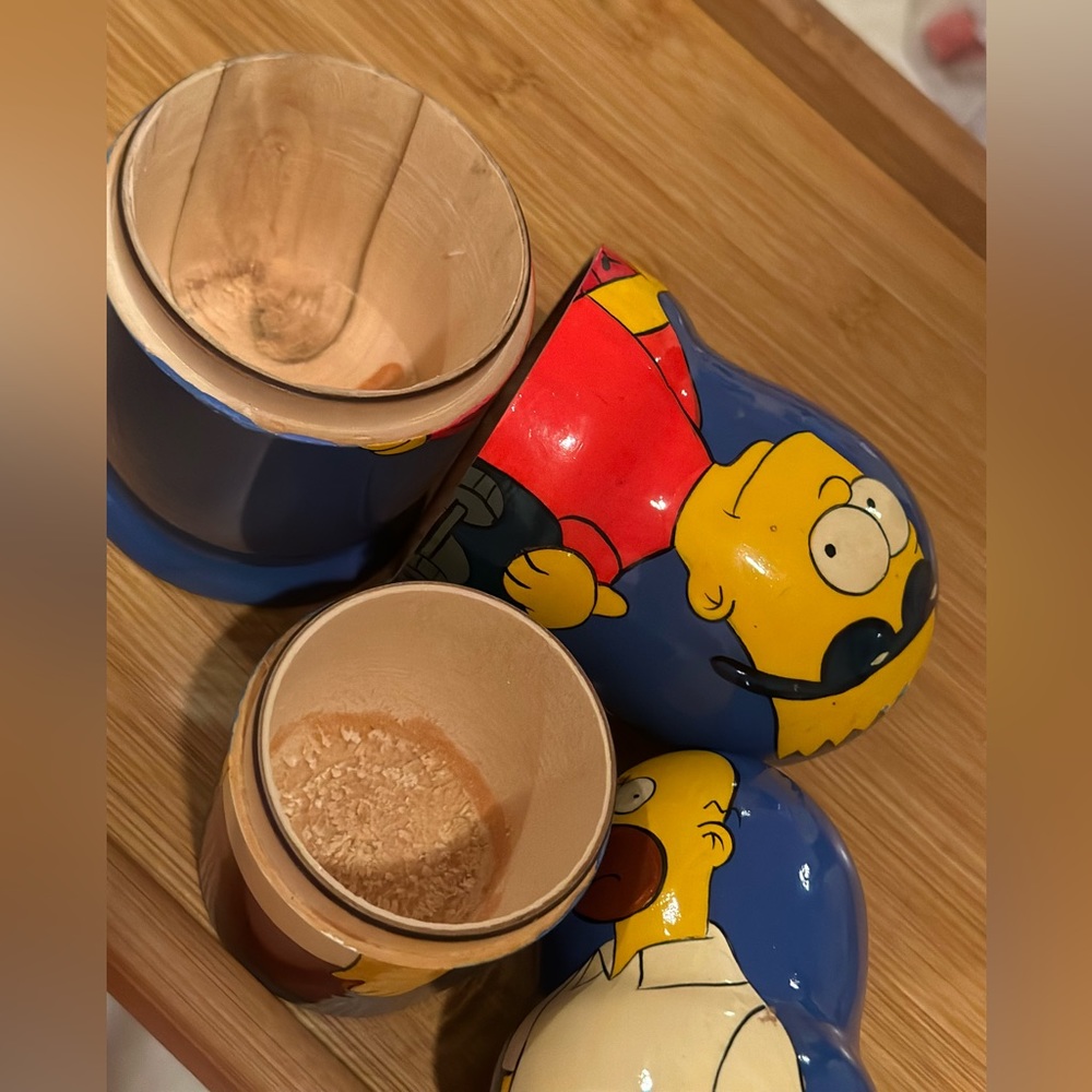 Simpsos nesting dolls - Picture 6 of 6
